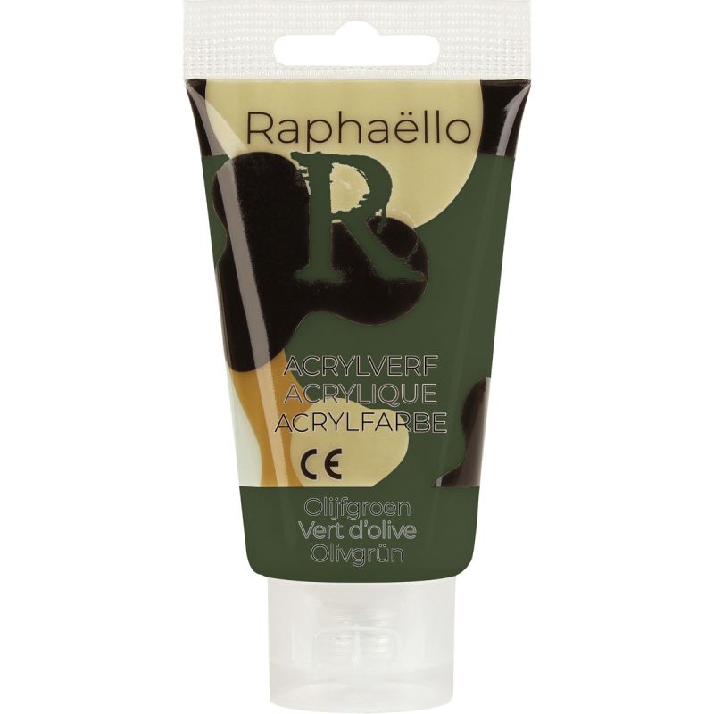 Acrylfarbe olive grün 75 ml