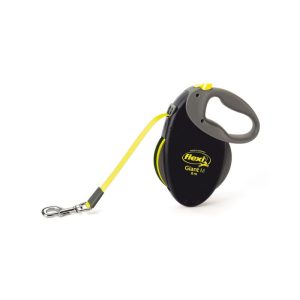 Flexi Gurt-Leine Giant sw/neongelb M 8m Flexi Gurt-Leine Giant sw/neongelb M 8m