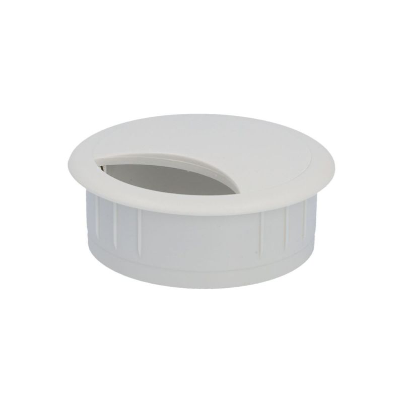 Unitec Kabeldurchführung 60 mm, weiß, 1 Stück