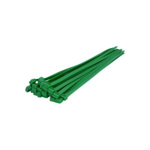 Unitec Kabelbinder, 400×8,8 mm, grün, 25 Stück