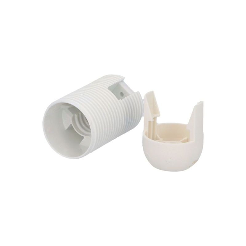 Unitec Lampen-Fassung E14, Außengewondemantel,