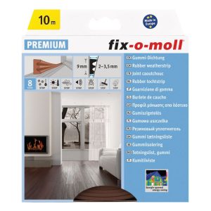 E-Profildichtung selbstklebend braun 10m 9×4 mm E-Profildichtung selbstklebend braun 10m 9×4 mm