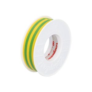 PVC-Isolierband 0,15x15mm 10m grün/gelb