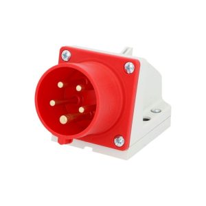 CEE Wandgerätestecker 16A 5polig rot