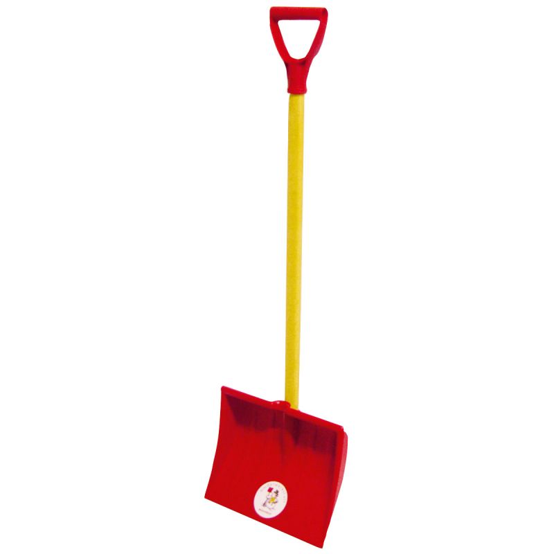 Sonneck Kinder-Schneeschieber rot