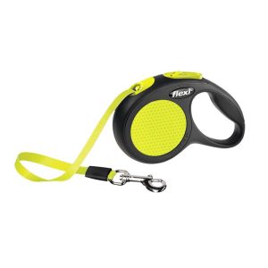 Flexi Gurt-Leine New Classic neongelb XS 3m Flexi Gurt-Leine New Classic neongelb XS 3m