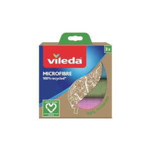 Vileda Microfibre 100% recycled 30x30cm, 3 Stk. Vileda Microfibre 100% recycled 30x30cm, 3 Stk.