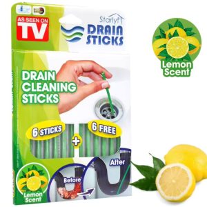 Starlyf Abflussreiniger Stäbchen Drain Sticks 12 Stück Zitronenduft Starlyf Abflussreiniger Stäbchen Drain Sticks 12 Stück Zitronenduft