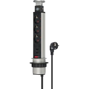 Brennenstuhl Steckdosenleiste Tower Power 3fach Brennenstuhl Steckdosenleiste Tower Power 3fach