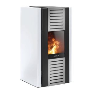 Pelletof. Sirkos Aqua 2.0Stahl Seidenweiss Pelletof. Sirkos Aqua 2.0Stahl Seidenweiss