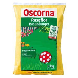 Oscorna Rasaflor Rasendünger 5 kg org. 8/4/5