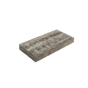 Lusit Betonplatte Moderno 40 x 20 x 4 cm Weiß-Anthrazit-Melange Lusit Betonplatte Moderno 40 x 20 x 4 cm Weiß-Anthrazit-Melange