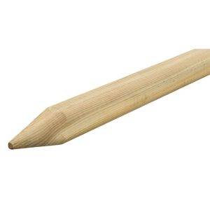 Baumpfahl gespitzt D. 5-7cm 1,75m gruen Baumpfahl gespitzt D. 5-7cm 1,75m gruen