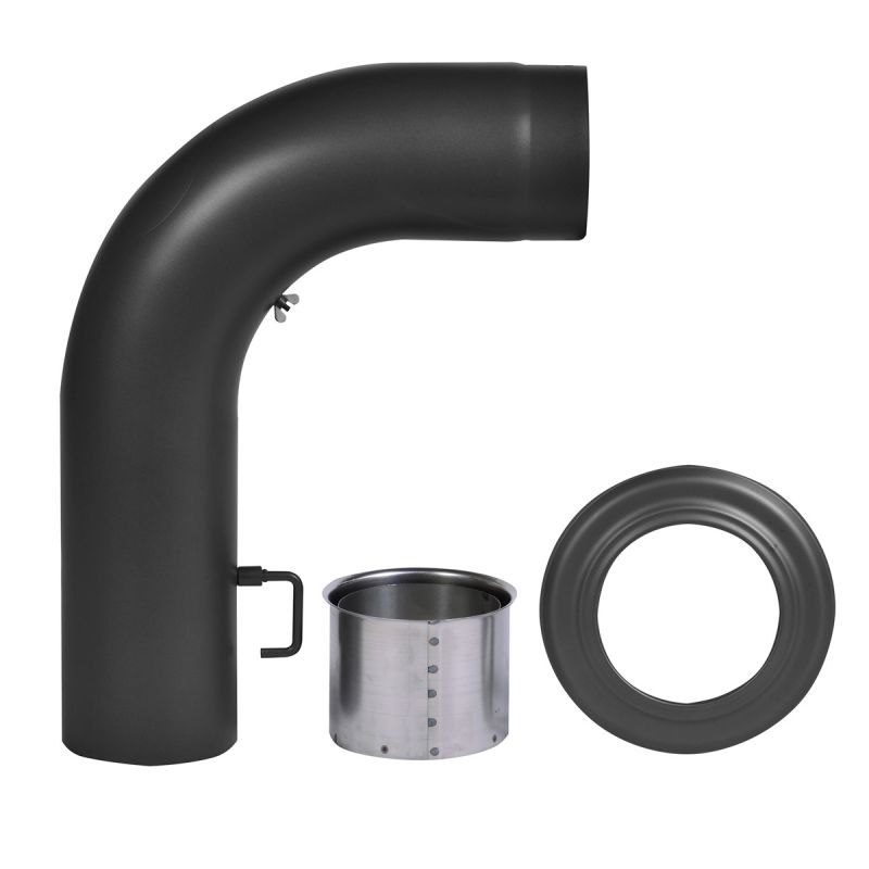 FIREFIX Rauchrohr 150 mm schwarz Set