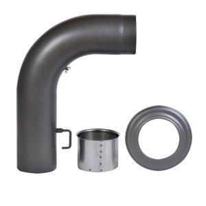 FIREFIX Rauchrohr 150 mm dunkelgrau Set FIREFIX Rauchrohr 150 mm dunkelgrau Set