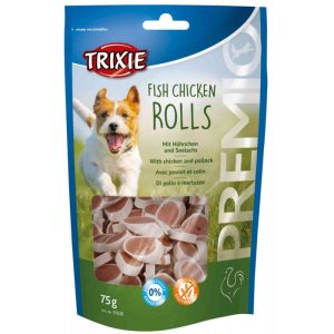 Trixie Premio Rolls Hühnchen und Seelachs 75g Trixie Premio Rolls Hühnchen und Seelachs 75g