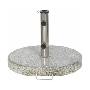 Siena Garden Granit-Schirmständer 30 kg Durchmesser 50 x 5,5 cm hellgrau für Schirmstock- Durchmesser 25-48 mm inkl Rollen Siena Garden Granit-Schirmständer 30 kg Durchmesser 50 x 5,5 cm hellgrau für Schirmstock- Durchmesser 25-48 mm inkl Rollen