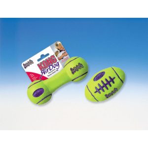 Kong AirDog Squeaker Football, Small Kong AirDog Squeaker Football, Small