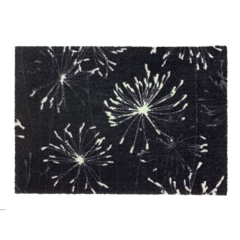 Schöner Wohnen  Schmutzfangmatte „Manhattan“, Pusteblume/anthrazit-grau, 67x100 cm