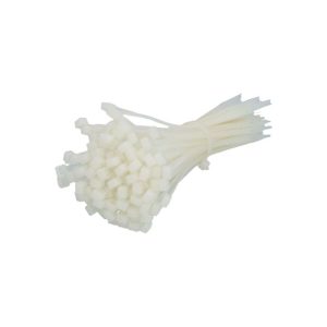 Unitec Kabelbinder,200×4,8mm,natur,100 Stück