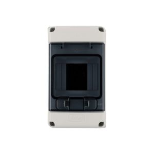 Unitec AP-Kleinverteiler IP65 1×4 Module gr Unitec AP-Kleinverteiler IP65 1×4 Module gr