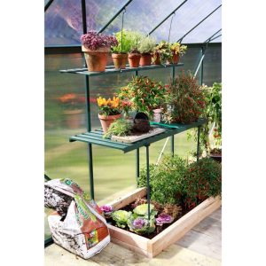 Vitavia  Alutisch, abklappbar, 120×50 cm, grün