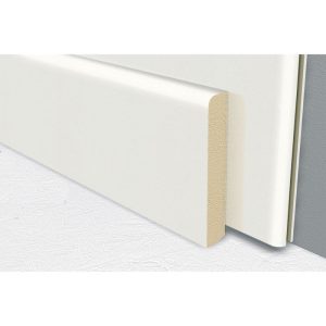 Fußleiste weiß Hochglanz 2,6 m Fußleiste weiß Hochglanz 2,6 m