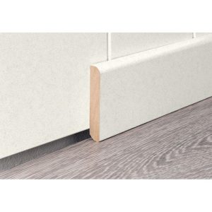 Fußleiste weiß Struktur 2,6 m Fußleiste weiß Struktur 2,6 m