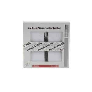 Unitec Profi-Pack A/W-Schalter ultraweiß Imola Unitec Profi-Pack A/W-Schalter ultraweiß Imola