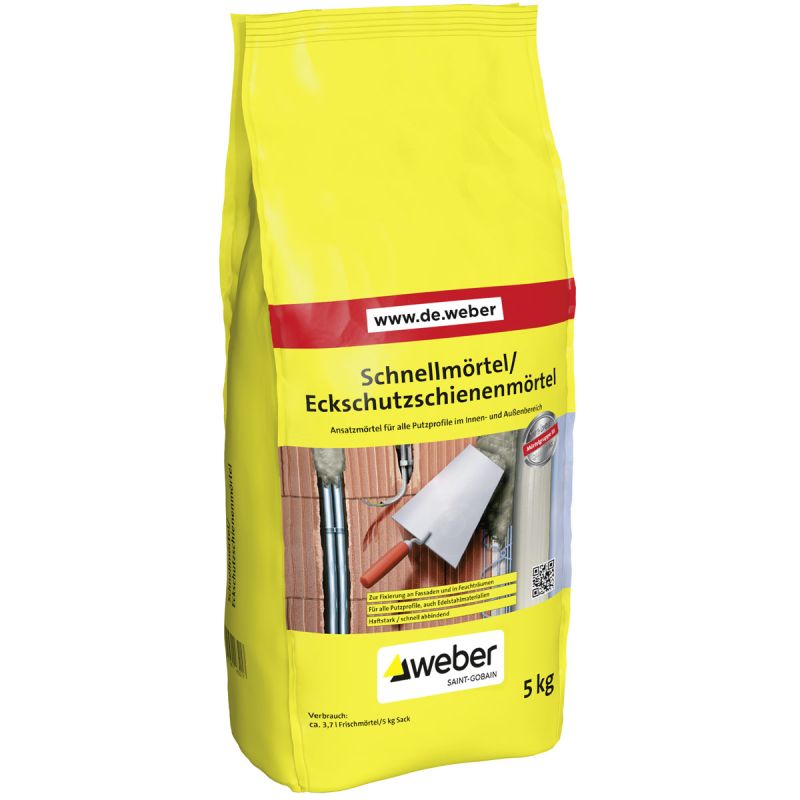 Weber Schnellmörtel Eckschutzschienenmörtel 5 kg