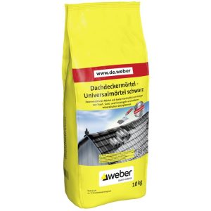 Weber  Dachdeckermörtel anthrazit 10 kg