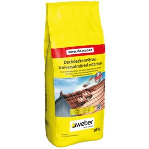Weber  Dachdeckermörtel rotbraun 10 kg