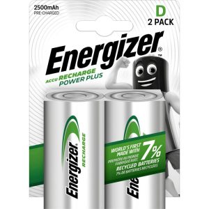 Energizer D-Batterie „Power Plus“, 2 Stück Energizer D-Batterie „Power Plus“, 2 Stück