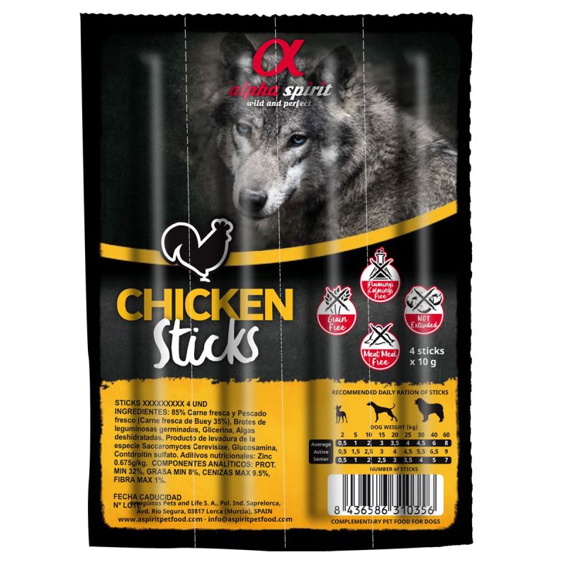 alphaspirit Stick Huhn 4er-Blister