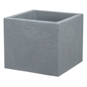 Scheurich Pflanzgefäß C-Cube 38 x 33 x 38 cm Stony Grey Scheurich Pflanzgefäß C-Cube 38 x 33 x 38 cm Stony Grey
