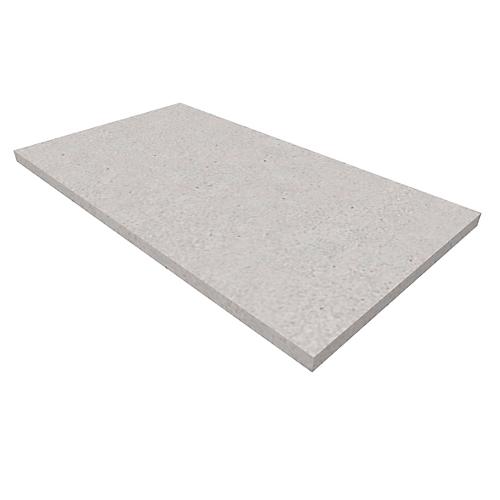 Abdeckplatte SOLUS PLAY, f. Anstellcontainer SOLUS PLAY, B 800 x T 500 mm, Ceramic grey