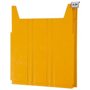 Ablagefach Eichner Big, für Wandsortierer, Füllhöhe 34 mm, B 262 x T 42 x H 302 mm, gelb Ablagefach Eichner Big, für Wandsortierer, Füllhöhe 34 mm, B 262 x T 42 x H 302 mm, gelb