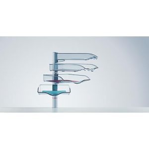 Ablagekorb CopySwinger, DIN A4, 4 Fächer, lichtgrau Ablagekorb CopySwinger, DIN A4, 4 Fächer, lichtgrau