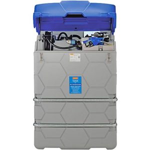 AdBlue-Tank CUBE, Komplettanlage, versch. Größen, 1500 l, Überfüllsicherung, Elektropumpe 230V AdBlue-Tank CUBE, Komplettanlage, versch. Größen, 1500 l, Überfüllsicherung, Elektropumpe 230V