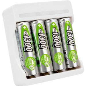 Akkuladegerät für Batterien Ansmann Basic IV, für 1-4x AA/AAA, USB-Eingang inkl. Kabel, inkl. 4x AA Akkus, B 75 × T 66 × H 25,2 mm, weiß Akkuladegerät für Batterien Ansmann Basic IV, für 1-4x AA/AAA, USB-Eingang inkl. Kabel, inkl. 4x AA Akkus, B 75 × T 66 × H 25,2 mm, weiß