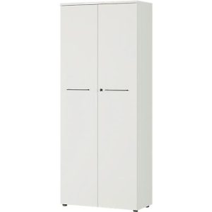 Aktenschrank Agenda, 5 OH, abschließbar, H 1970 x B 800 x T 400 mm, lichtgrau Aktenschrank Agenda, 5 OH, abschließbar, H 1970 x B 800 x T 400 mm, lichtgrau