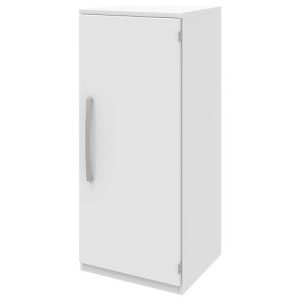 Aktenschrank BARI, 3 OH, 2 Böden, Türanschlag rechts, B 427 x T 430 x H 1117 mm, weiß Aktenschrank BARI, 3 OH, 2 Böden, Türanschlag rechts, B 427 x T 430 x H 1117 mm, weiß