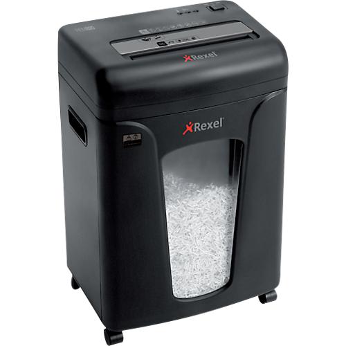 Aktenvernichter Rexel Mercury REM820, Sicherheitsstufe P5, Partikelschnitt 1,9 x 15 mm, bis 21 l, Kunststoff & Metall, schwarz