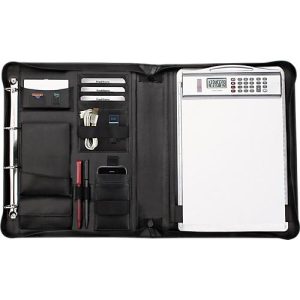 Alassio Orga-Mappe Cesena, DIN A4, Nappaleder/Kunstleder, mit Klemmbrett, schwarz Alassio Orga-Mappe Cesena, DIN A4, Nappaleder/Kunstleder, mit Klemmbrett, schwarz