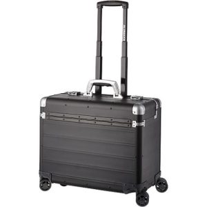 ALUMAXX Business Trolley PANDORA, mit Tragegriff und Rollen, Aluminium, mattschwarz ALUMAXX Business Trolley PANDORA, mit Tragegriff und Rollen, Aluminium, mattschwarz