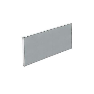 Aluna plus Tisch-Trennwand, 1200×600, grau Aluna plus Tisch-Trennwand, 1200×600, grau