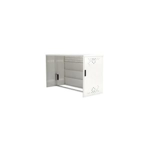 Anbausatz mit Seitenwand für Fahrradgarage BikeBox 1 G mit Giebeldach, verkehrsweiß RAL 9016 Anbausatz mit Seitenwand für Fahrradgarage BikeBox 1 G mit Giebeldach, verkehrsweiß RAL 9016