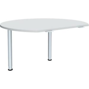 Anbautisch ALICANTE, 2 Stützfüße, B 1200 x T 1047 mm, mit 2 Stützfüßen, höhenverstellbar, Anbautisch ALICANTE, 2 Stützfüße, B 1200 x T 1047 mm, mit 2 Stützfüßen, höhenverstellbar,