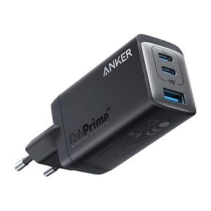 Anker 735 – Netzteil – 65 Watt – 5 A – Anker PowerIQ 4.0 – 3 Ausgabeanschlussstellen (USB Typ A, 2 x USB-C) Anker 735 – Netzteil – 65 Watt – 5 A – Anker PowerIQ 4.0 – 3 Ausgabeanschlussstellen (USB Typ A, 2 x USB-C)