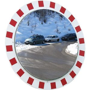 Antifrost-/Antibeschlag-Verkehrsspiegel Vialux, rund Antifrost-/Antibeschlag-Verkehrsspiegel Vialux, rund